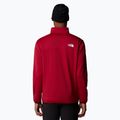 Мъжки суитшърт The North Face Crest FZ garnet red/black 3