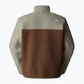 Мъжки суитшърт The North Face Yumiori 1/4 Zip smokey brown/ clay grey/ summit gold 5