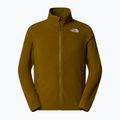 Мъжки суитшърт The North Face 100 Glacier Full Zip moss green