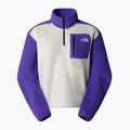 Дамски суитшърт The North Face Yumiori 1/4 Zip white dune/peak purple 3