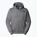 Мъжки суитшърт The North Face Simple Dome Full Zip Hoodie medium grey heather 5