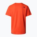 Мъжка тениска The North Face Easy crimson orange/alpine plum 5