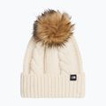 Детска зимна шапка The North Face Oh Mega Fur Pom Beanie white Dune