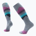 Дамски скиорски чорапи Smartwool Ski Targeted Cushion Pattern OTC pewter blue