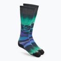 Дамски скиорски чорапи Smartwool Targeted Cushion Compression Print OTC black