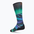 Дамски скиорски чорапи Smartwool Targeted Cushion Compression Print OTC black 2