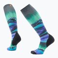 Smartwool дамски ски чорапи Ski Targeted Cushion Compression Print OTC черни