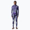 Дамска термоблуза с дълъг ръкав The North Face Baselayer Dragline peak purple the lift print 2