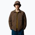 Мъжко изолирано яке The North Face Afterburner Insulated Flannel black/smokey brown 4