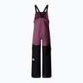 Дамски скиорски панталони The North Face Dragline Bib midnight mauve/black 5