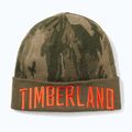 Мъжка зимна шапка Timberland Camo Jacquard leaf green