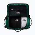 Пътна чанта The North Face Base Camp Duffel XS 31 л вечнозелен/черен 4