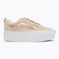Vans Knu Stack High Shine златни обувки 2