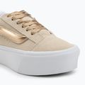 Vans Knu Stack High Shine златни обувки 7