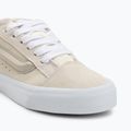 Vans Knu Skool Tri-Tone Block винтидж бели обувки 7