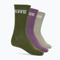 Мъжки чорапи Vans Classic Crew 3 чифта pesto