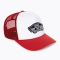 Мъжка шапка Vans Classic Patch Curved Bill Trucker racing red