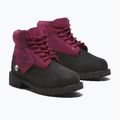 Детски обувки Timberland Premium 6 In Lace black nubuck/dark pink 8