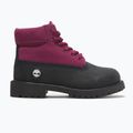 Детски обувки Timberland Premium 6 In Lace black nubuck/dark pink 10