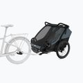 Thule Chariot Cab тъмно шистово ремарке за двоен велосипед 9