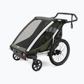 Велосипедно ремарке Thule Chariot Lite Double vintage green