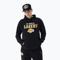 Мъжки New Era Team Script OS Hoody Los Angeles Lakers black