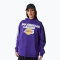 Мъжки New Era NBA Large Graphic OS Hoody Los Angeles Lakers суитшърт лилав 2