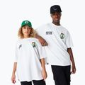 Мъжки New Era NBA Large Graphic BP OS Tee Boston Celtics white 7
