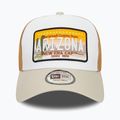 Мъжка бейзболна шапка New Era Patch Trucker light beige 2
