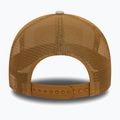 Мъжка бейзболна шапка New Era Patch Trucker light beige 4