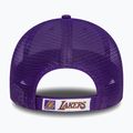 Мъжка бейзболна шапка New Era Home Field 9Forty Trucker Los Angeles Lakers purple 4