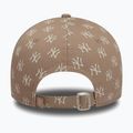 Дамска бейзболна шапка New Era с монограм 9Forty New York Yankees pastel brown 4