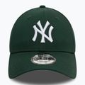 New Era League Essential 9Forty New York Yankees бейзболна шапка тъмнозелена 2