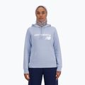 Дамска качулка New Balance Core Fleece Hoodie light purple