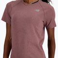 Дамска тениска New Balance Seamless licorice heather 5