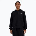 New Balance French Terry Small Logo Hoodie black за жени