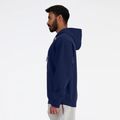 Мъжки суитшърт New Balance Stacked Logo French Terry Hoodie navy 3