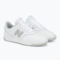 New Balance BB80 бели/сиви обувки 4