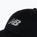 Бейзболна шапка New Balance 6 Panel Structured Snapback black 3