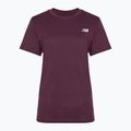 Дамска тениска New Balance Essentials Jersey plum brown