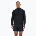 Мъжка блуза с дълъг ръкав за бягане New Balance Athletics Heat Grid 1/2 Zip black