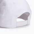 New Balance 6 панел структуриран Snapback шапка бяло 4