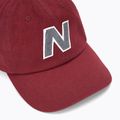 New Balance V990 Block N Curved Brim mercury червена бейзболна шапка 3