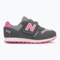 Детски обувки New Balance 373's V2 grey/pink 2
