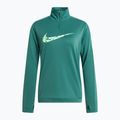 Дамски суитшърт за бягане Nike Swoosh Dri-FIT 1/4-Zip Mid bicoastal/vapor green