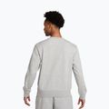 Мъжки суитшърт Nike Club French Terry Crew dark grey heather/white 3