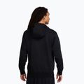 Мъжки суитшърт Nike Club French Terry Pullover Hoodie black/black/white 3