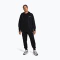 Мъжки суитшърт Nike Club FZ Hoodie black/black/white 2