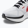 Мъжки обувки за бягане Nike Structure 25 white/black/light mmoke grey/fire red 7