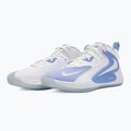 Nike React Hyperset 2 волейболни обувки бяло/бяло/виолетово синьо 3